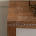 thumbnail image 5 of Noble House 63.78" Rustic Farmhouse Console Table, Distressed Wood Entryway and Sofa Table with Rope Trim, Natural, 5 of 7