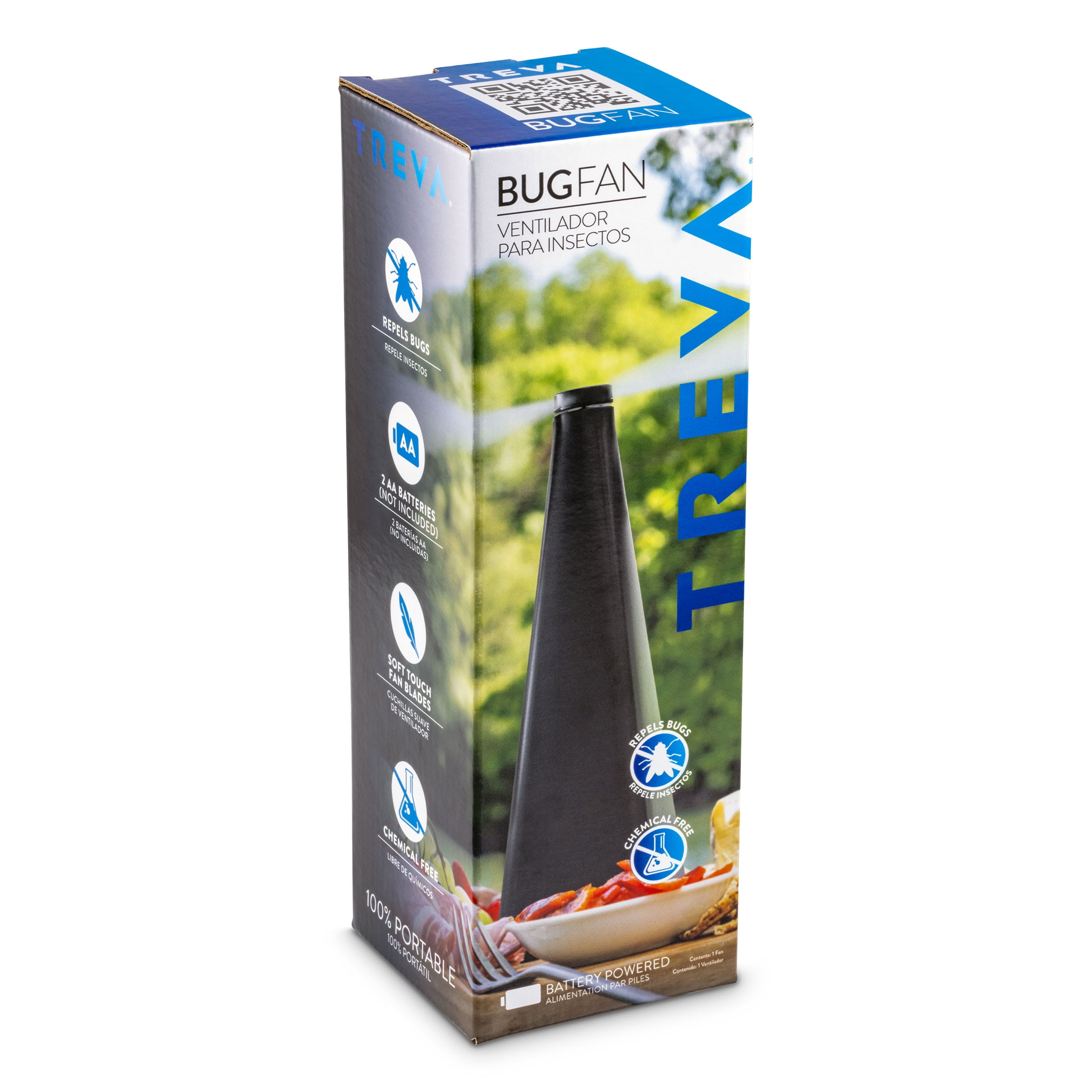 TREVA Black Bug Fan