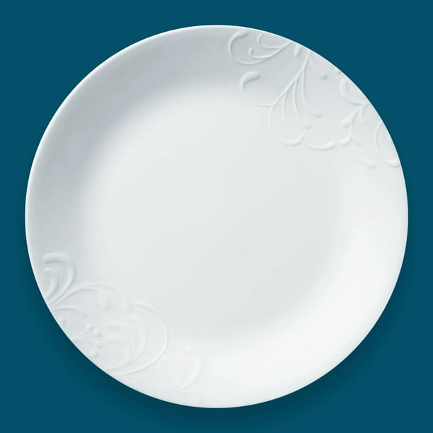Corelle Madeline Embossed 10.25" Dinner Plate