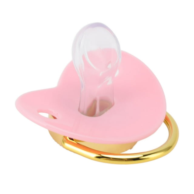 Chupete de silicona ANGGREK Diseño curvo PP suave para Bebés de 6 a 18 meses