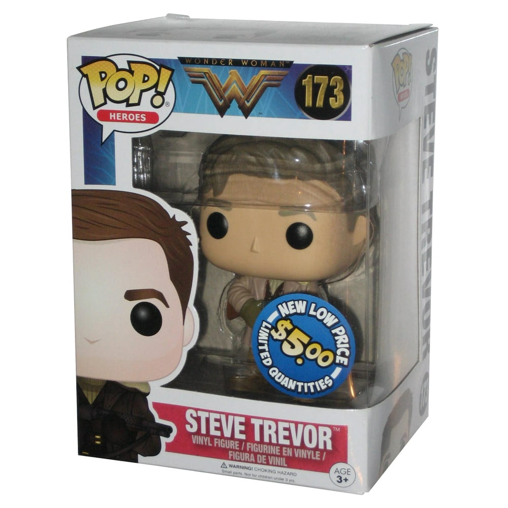 DC Wonder Woman Movie Steve Trevor Funko POP! Vinyl Figure 173 - Walmart.com - Walmart.com