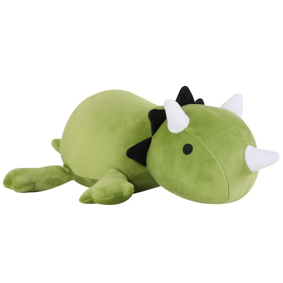 SQEQE Weighted Dinosaur Plush, Cute Soft Pillow Toy Gift for Kids 9.8 Inch, 0.8 Lbs