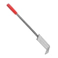 thumbnail image 2 of Stainless Steel Gardening Hoe Seafood Digging Rake Plant Removal Tool Beach Rake 57cm 6T, 2 of 8