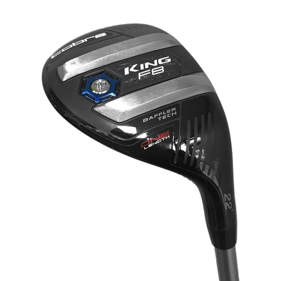 Pre-Owned LH King F8 Mens Graphite Shaft Hybrid 19 Aldila Rogue Pro 75 Graphite Stiff