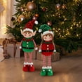 thumbnail image 5 of BCMMKLPP Elf Plush Christmas Stuffed Dolls, 18" Elves Holiday Cute Plush Shelf Toys - Fun Figurine Decorations, Christmas Winter Holiday Party Festive Decor and Gift Exchange, 5 of 9