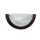 thumbnail image 2 of Lampara De Pared, Luz Ideal, Arbotante De Cristal A-34 Chocolate., 2 of 4