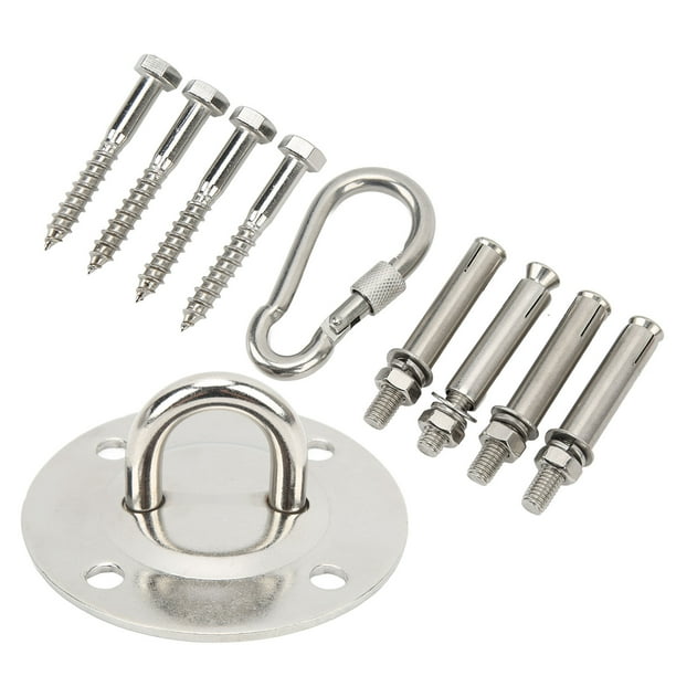 Kit Para Colgar Hamaca, Colgador De Techo Resistente Y Estable De Acero Inoxidable 304 Para Columpio De Sacos De