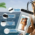 thumbnail image 5 of SDJMa Floating Waterproof Phone Pouch Waterproof Phone Case, Float Water Proof Cell Phone Pouch Underwater Dry Bag for Phone Below 6.4 Inches, 5 of 9