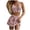 Pink, variant on Gyujnb Swimsuit for Women,Womens Crocheted Hollowed Out Two Piece Summer Bikini Beach Wear Swimsuit,L