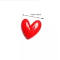 thumbnail image 5 of K-KED Love Mini Red Heart Pin Badge Lapel Brooch Metal Enamel Delicate Jewelry Accessories-A, 5 of 8
