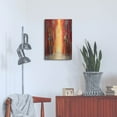 thumbnail image 4 of Luxe Metal Art 'Red Sky' by Ekaterina Ermilkina, Metal Wall Art, 16"x24", 4 of 8