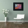 thumbnail image 3 of Trademark Fine Art "Alone On Horseback At Night" Canvas Art by Josh Byer, Black Matte, Black Frame, 3 of 4