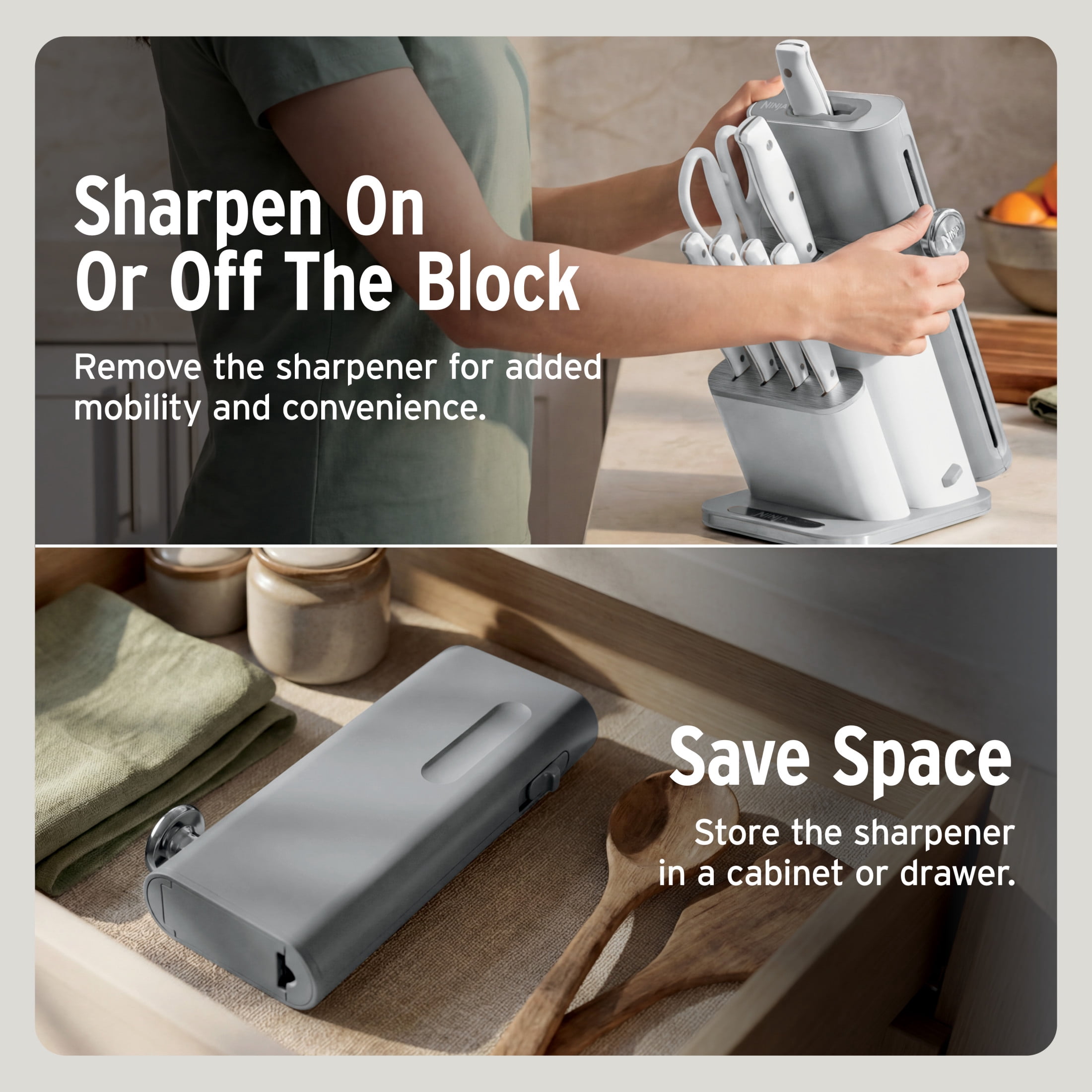 Ninja NeverDull Razor-Sharp 11-Piece Knife System with Removable