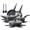 13pcs Black, variant on SENSARTE Ceramic Pots and Pans Set 19-Piece, Nonstick Cookware Set with Stay-Cool Handles, Induction Compatible, Stackable, White