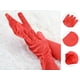 thumbnail image 2 of Guantes largos Allegra K para mujer de los años 20 manoplas de dedo completo rojo brillante One Size, 2 of 5
