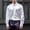 White, variant on Mens Casual Satin Silk Button Down Dress Shirt Slim Fit Party Long Sleeve Shirts