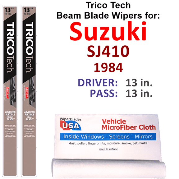 1984 Suzuki SJ410 Beam Blade Wipers (Set of 2)