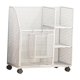 thumbnail image 5 of Pad Soporte Organizador Almacenamiento para Colchonetas de Estante Gimnasio en Casa con Ruedas Función de Fácil Transporte Adecuado para, 5 of 8
