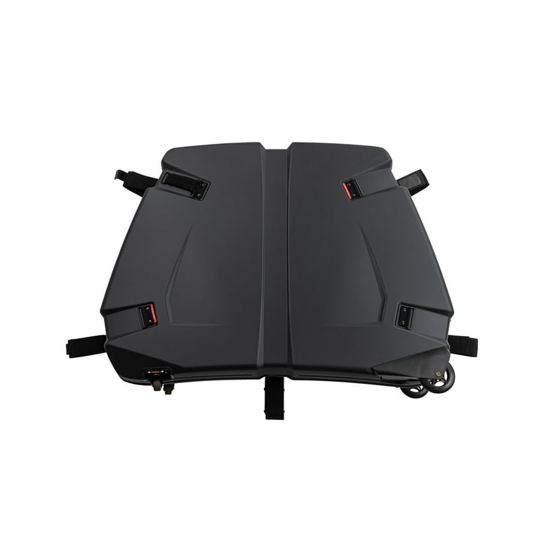 B&W International Hard Shell Travel Bike Case 2.0, Black