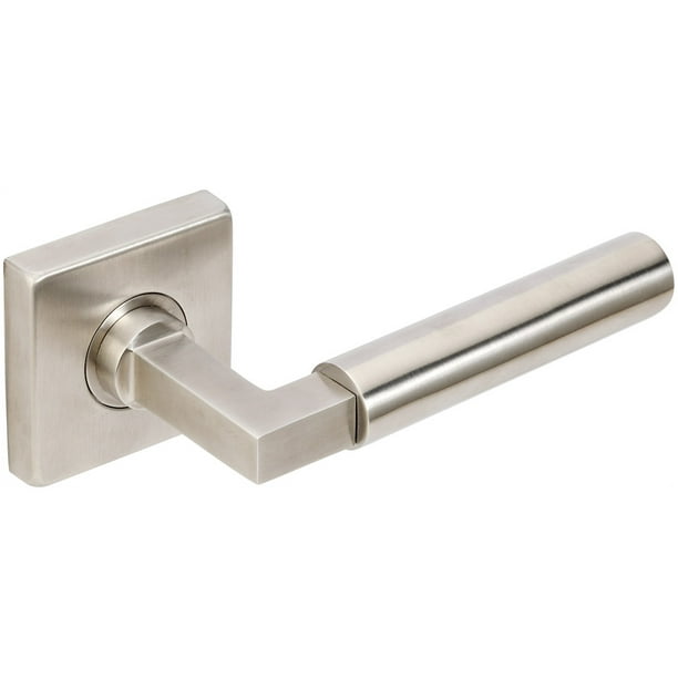 Inox Se221l471 Aurora Passage Door Lever Set