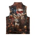 thumbnail image 5 of Pzuqiu Camo Hunting Deer Kid Outerwear Vest 11-12 Casual Toddler Girl Clothes Comfortable Vest Zip Up for Girl Warm Lightweight Winter Coat with Pocket Fall Outfits for Girls, 5 of 7