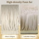 thumbnail image 2 of Peluche de piel sintética Area Rug CAROMIO Fluffy de 9 x 12 pies, color beige topo, 2 of 7