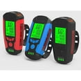 thumbnail image 2 of Led-fahrrad-frontlicht, Fahrrad-tachometer Mit 130-db-hupe, Wiederaufladbar Ber Usb, Starkes Licht Und Wasserdicht, Blau, 2 of 5