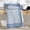 Checkered Blue&ivory-Dual Tone Checkered Knit 50"x60", variant on Ruffle Gift Throw Pink Gift 50"x60" Chenille Knit Throw Blanket