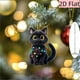 thumbnail image 4 of Adornos navideños, adornos navideños, regalos navideños, decoración de árbol de Navidad plano 2D, colgante de decoración navideña de 8 cm, artículos decorativos, 4 of 5