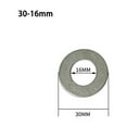 thumbnail image 1 of Circular Saw Ring for Circular Saw Blade Conversion Reduction Ring Multi-size, 1 of 5