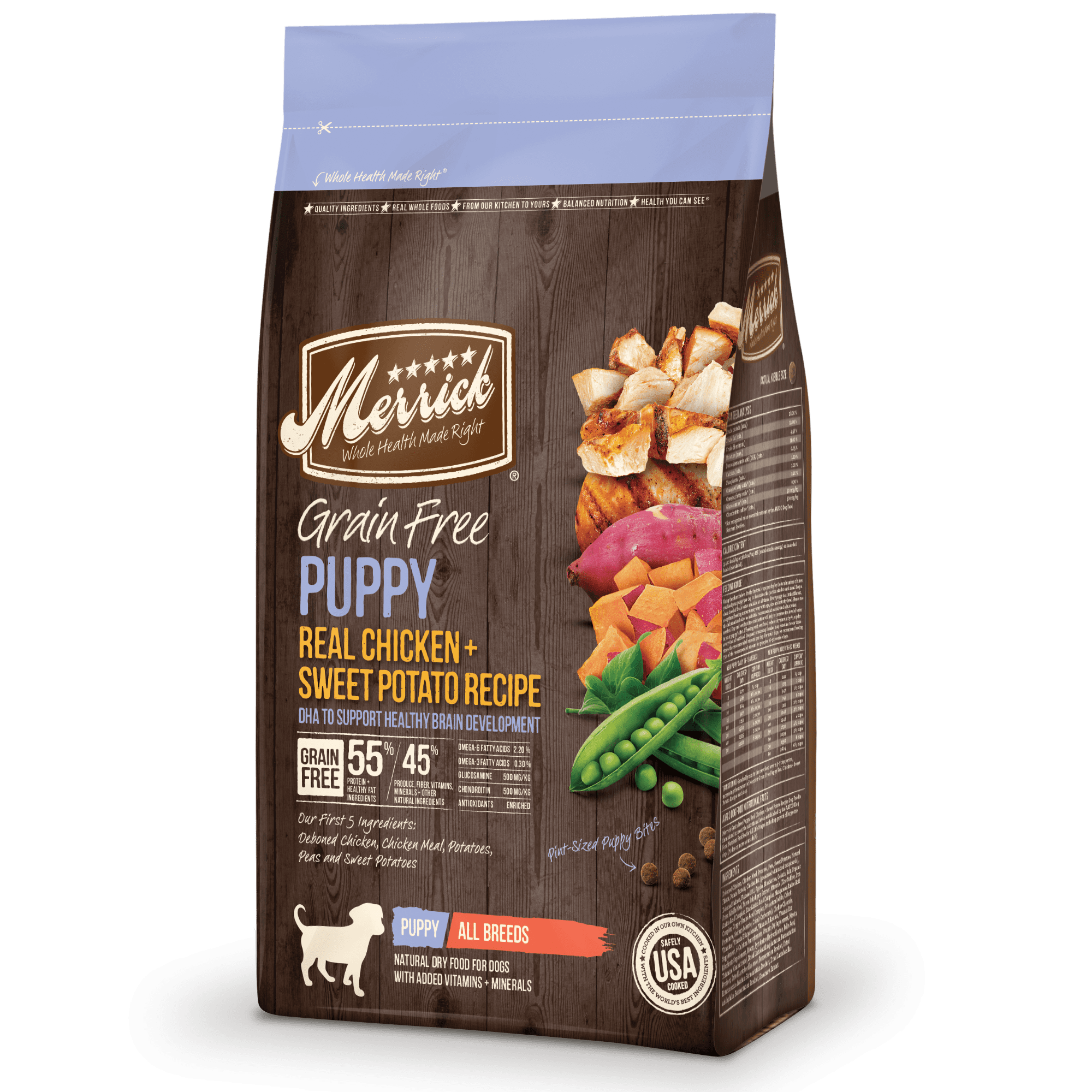 Merrick Grain-Free Puppy Recipe Dry Dog 