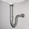 thumbnail image 6 of Ayna Decors Brushed Nickel P Trap in Brass Material, Basin Sink Waste Trap Drain Kit, 6 of 7