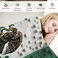thumbnail image 3 of COMIO  Flag of Mexico Throw Blanket Soft Fuzzy Plush Blanket for Couch Sofa and Bed Lightweight Home Throw Blanket, 3 of 6