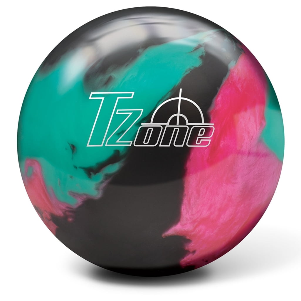 Brunswick TZone Glow PREDRILLED Bowling Ball Razzle Dazzle (13lbs