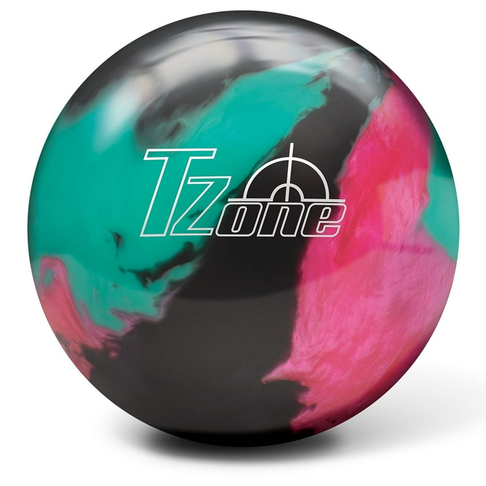 Brunswick TZone Glow PREDRILLED Bowling Ball Razzle Dazzle (13lbs