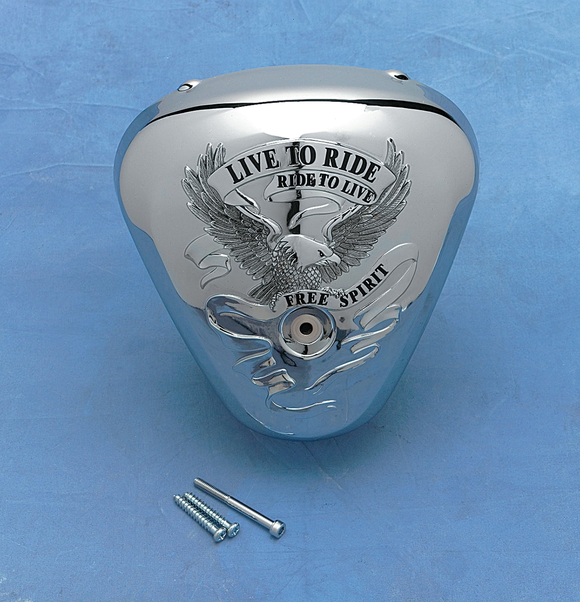 Motorcycle Parts Show Chrome Air Cleaner Cover Free Spirit 62107 Air