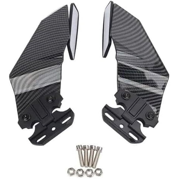 Motorcycles Side View Adjustable Handlebar Mirrors Perfect for Enhanced Visibility, Safety, and Sleek Aesthetics, Universal Fit for Most Bikes