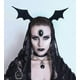 thumbnail image 5 of Diadema de murciélago para mujer, horquilla con orejas de gato, disfraz elegante para fiesta de Halloween, 5 of 5