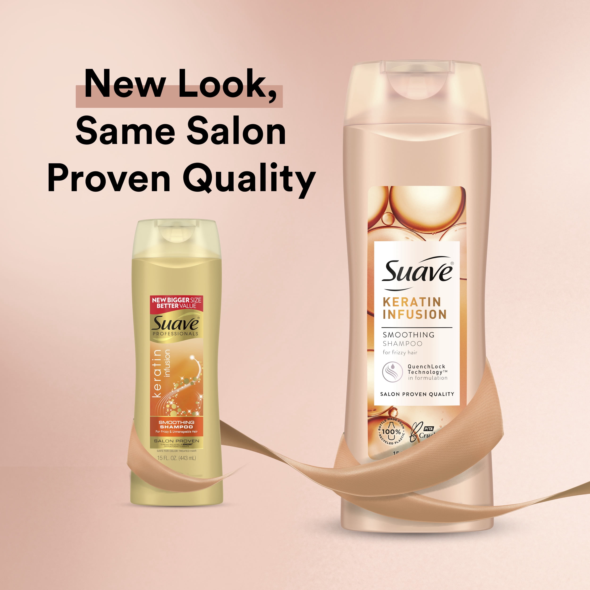 Suave Professionals Smoothing Shampoo Keratin Infusion 15 oz