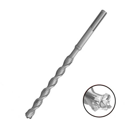 

1-1/2 x 54 long Relton PMX-24-54 Multiple Cutter Pyramid Point Hammer Bits SDS-Max Shank