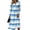 Dark Blue, variant on Summer Dresses for Women Plus Size Flowy Casual V Neck Wrap Dress Maxi Dress for Wedding Guest, Graduation, Party