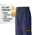 thumbnail image 3 of Pioneer Hi Vis Safety Traffic Work Pants for Men - Breathable Mesh Panels - Boot Access - Pockets - Class 3 - Navy Blue, 3 of 9