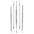 thumbnail image 7 of Blackhead Remover, Acne Treatment, Pimple Popper, Face Skin Care Kit, Professional Comedone Blemish, Zit, Whitehead Scar Extractor, 5 Piece Surgical Grade Stainless Steel Tools & Travel Case, Silver, 7 of 7