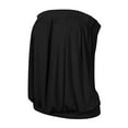 thumbnail image 4 of TRUBKH Tube Tops for Women Strapless Crop Tops Going Out Tops Camisole Tops for Women Built in Bra Women Solid Wrapped Chest Loose Sleeveless Top Blouse Racerback Tank Tops for Women Black L, 4 of 7