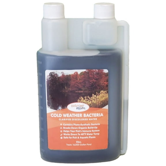 Half Off Ponds Cold Weather Bacteria, 32 oz Bottle Pond Treatment