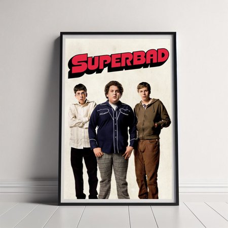 POSTER Superbad Movie Poster, Poster Printing, Classic Movie Wall Art for Room Decor, Unique Gift Idea-UNFRAMED