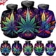 thumbnail image 4 of Sudadera con capucha con estampado 3D personalizado y colorido de hojas, moda urbana, informal, genial, para hombres y mujeres, ropa, tops, 4 of 5