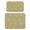 White-613, variant on 2pcs Papaya Tropical Fruit Print Coffee Maker Mat Set - 4-Layer Absorbent Non-Slip Mat for Coffee Station, Kitchen Counter, Bar Decor (12x19in)