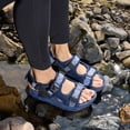 thumbnail image 6 of Camel Crown Women's Hiking Sandals Arch Support Casual Summer Outdoor Beach Sandals Open Toe Athletic Shoes Outdoor Blue, 6 of 6
