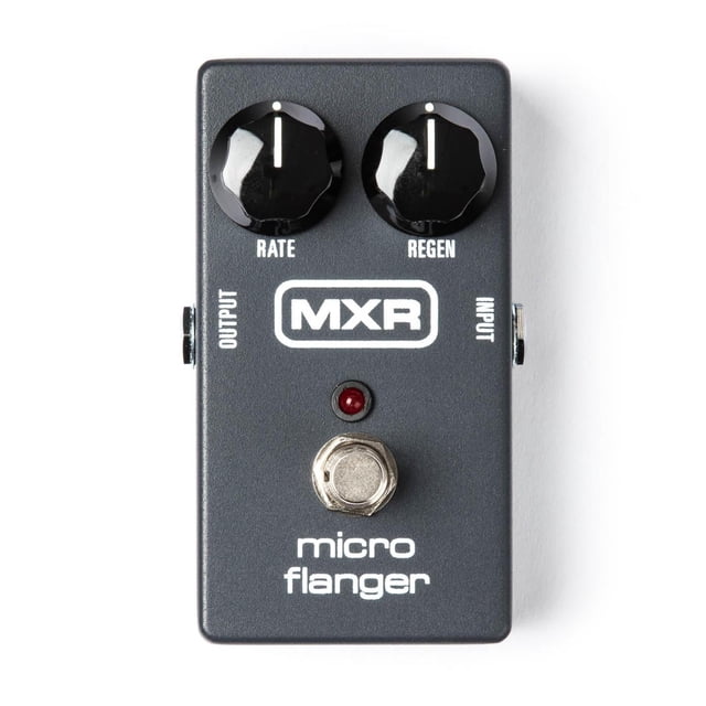 Dispositivo de Efecto MXR M152 Micro Flanger Multicolor para Guitarra